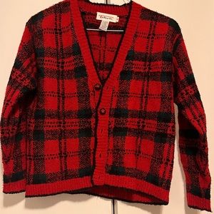 Vintage Talbots Christmas knit sweater